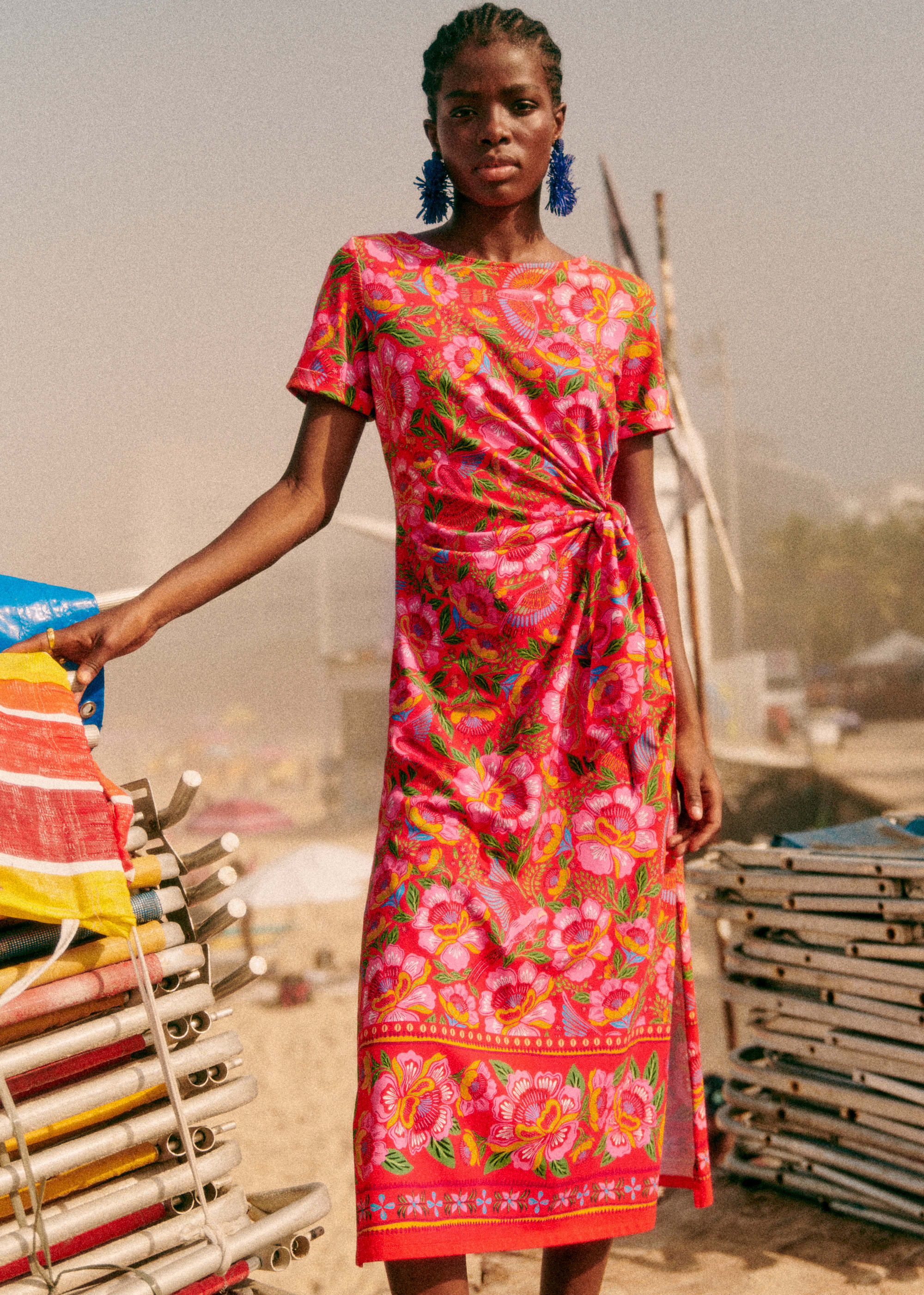 Robe Pippa - Sézane x FARM Rio - Floral Bela - E-SHOP/ROBES 5905193