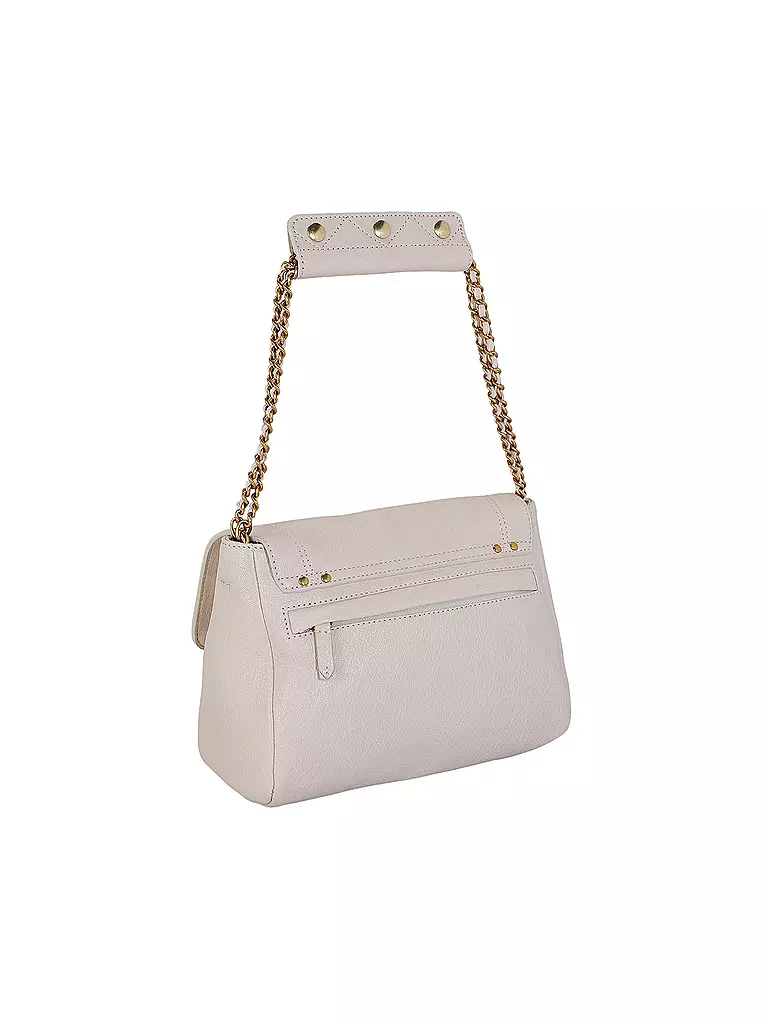 JEROME DREYFUSS Ledertasche - Umhängetasche LULU M  creme
