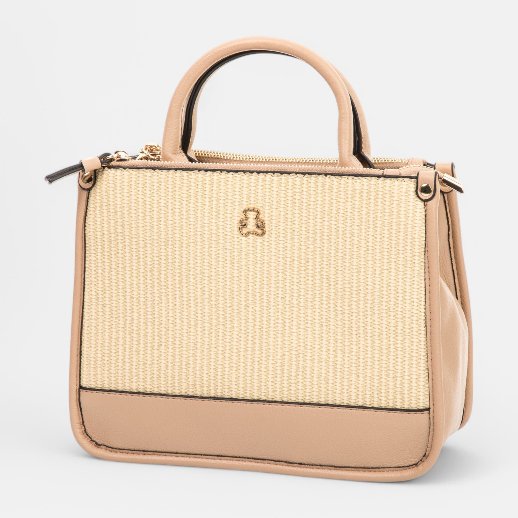 Sac à main beige