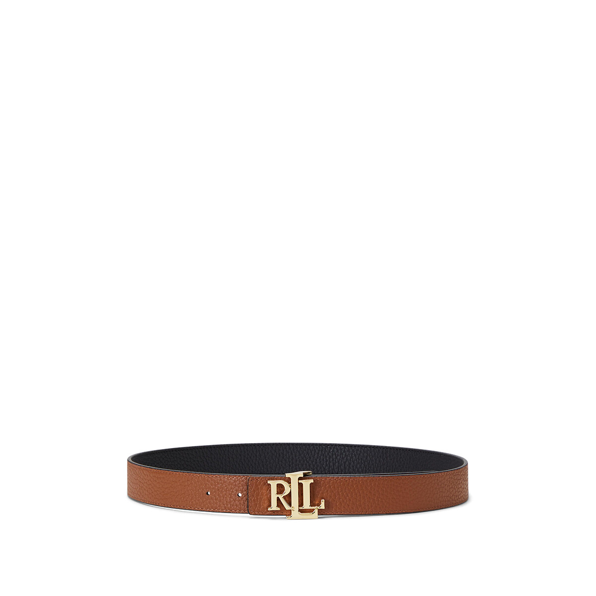 LAUREN RALPH LAUREN<br>Cinto largo reversível, logotipo