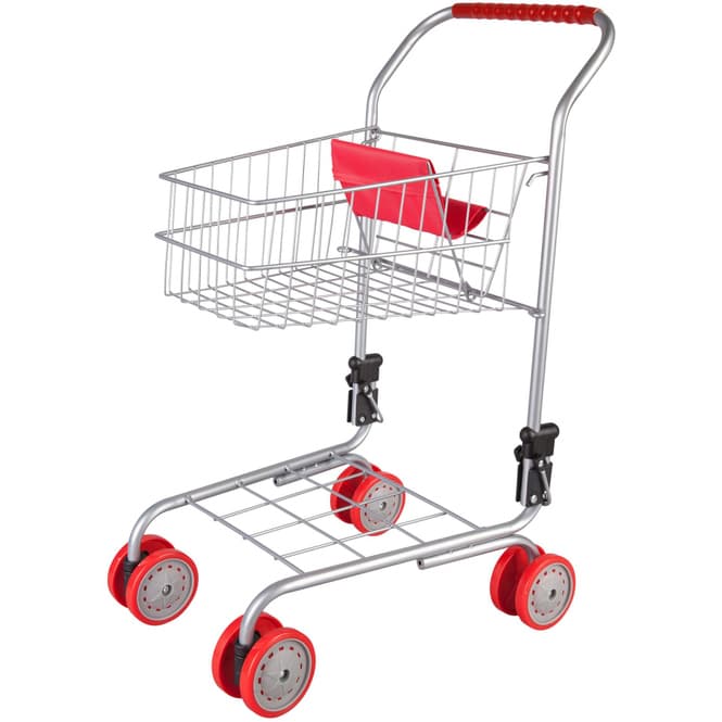 Besttoy - Einkaufswagen für Puppen-Muttis - rot
