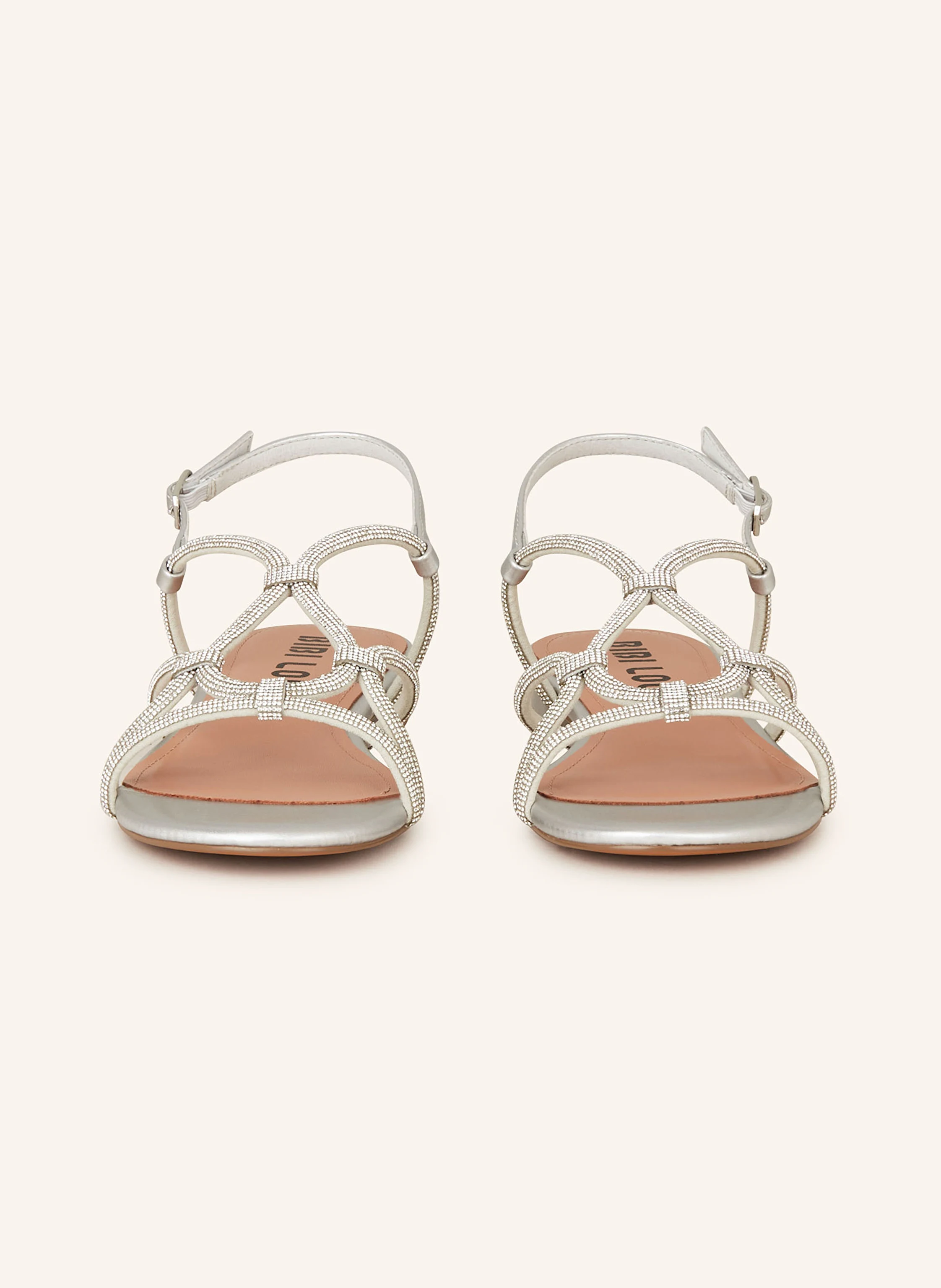 BIBI LOU Sandalen mit Schmucksteinbesatz