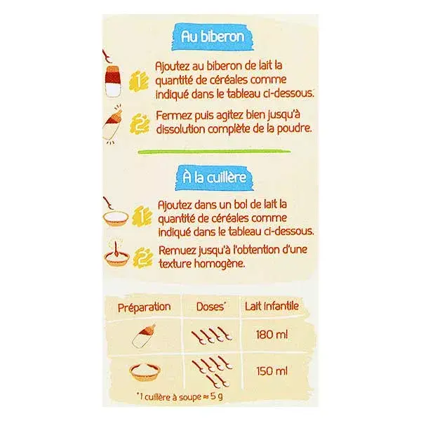 France Bébé Nutrition 3 Céréales en Poudre Riz Millet Quinoa +4m Bio 200g