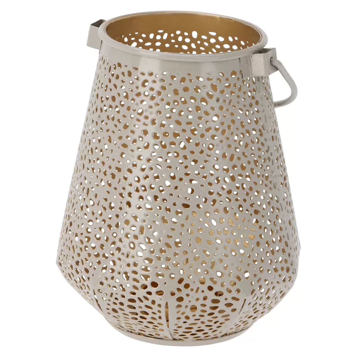 Teelichthalter Jeny gold,taupe,weiss