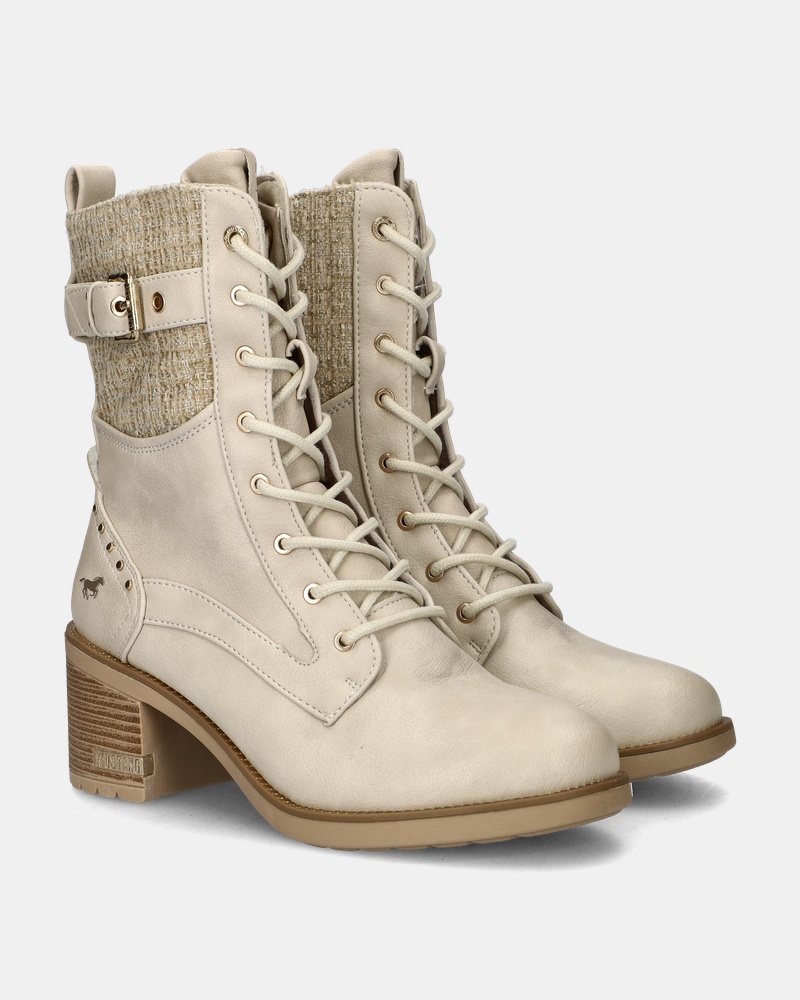 Mustang Veterboots  - wit