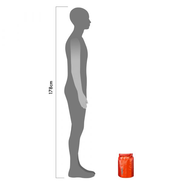Ortlieb PD350 Dry-Bag, 5 L, Rød