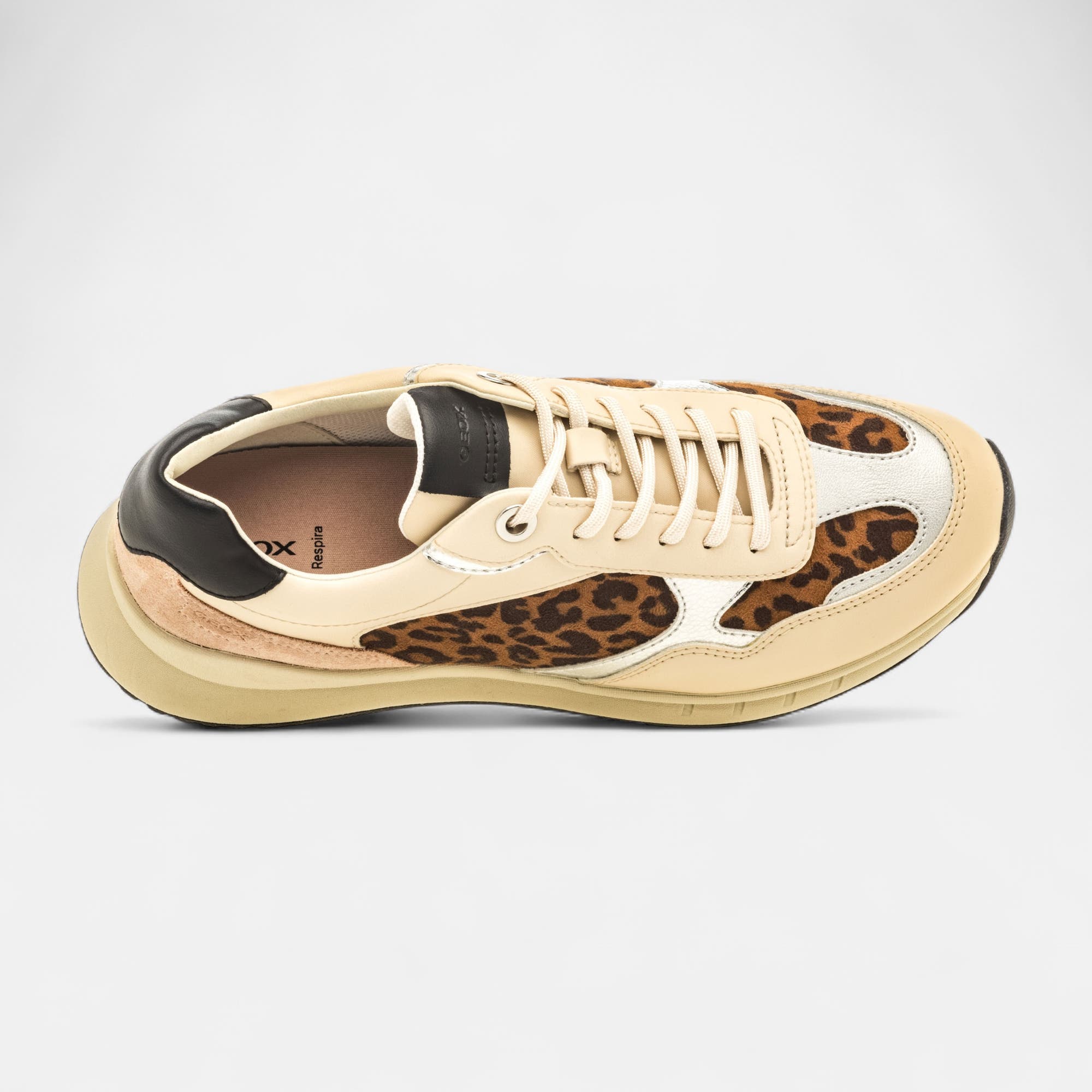 Baskets basses Femme beige
