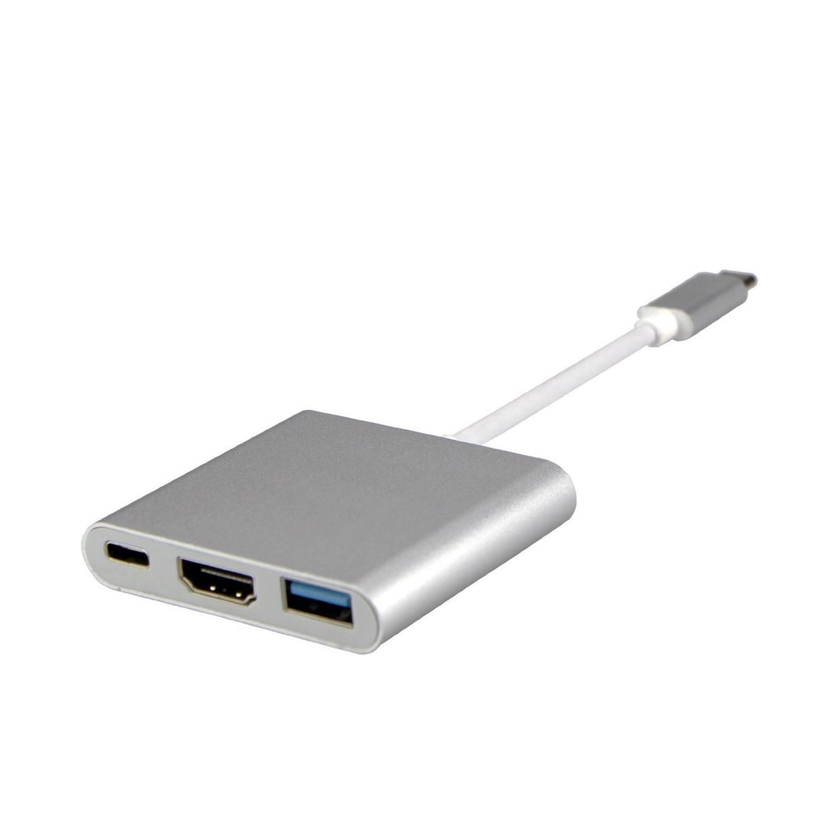 USB-C multiportadapter for USB, USB-C (USB PD), 4K HDMI-kompatibel