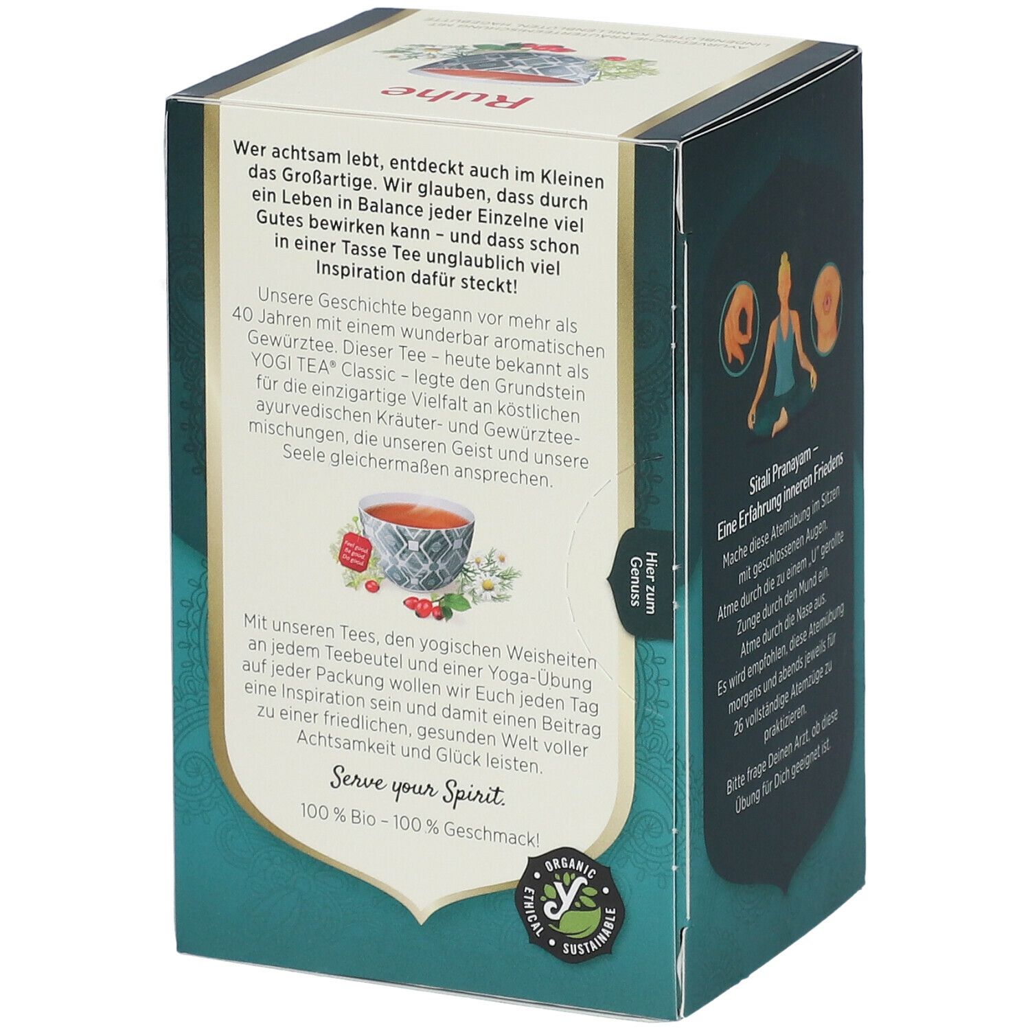 YOGI TEA® Ruhe, Bio Kräutertee