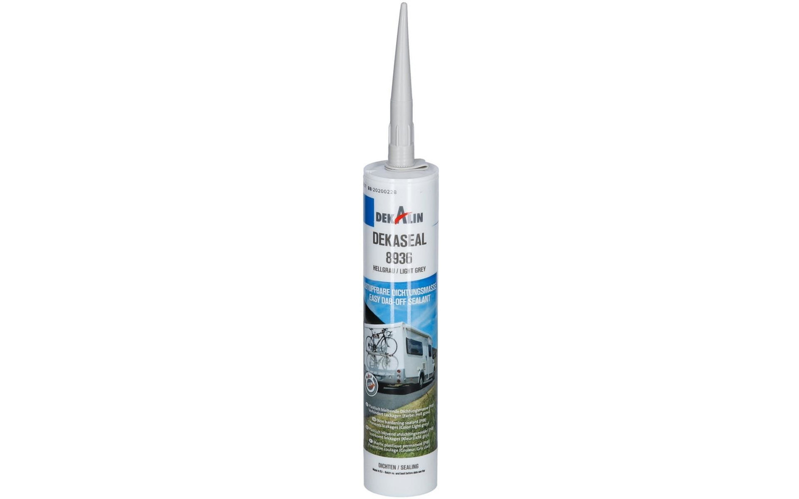 Dekalin Dekaseal 8936 Abtupfbare Dichtungsmasse Hellgrau 310 ml
