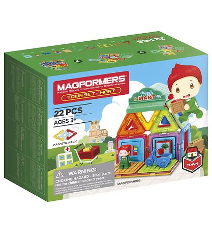 Magformers Magnet Set - 22 Teile - Supermarkt