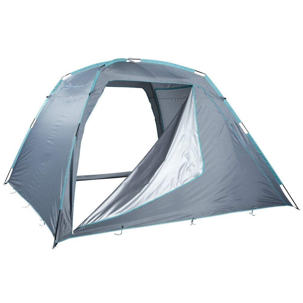 Abri de camping gris