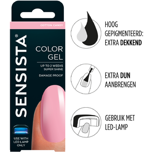Sensista Color Gel Cotton Candy 7,5ML