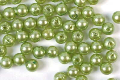 Voksperler - Lime - 5 MM - 500 G