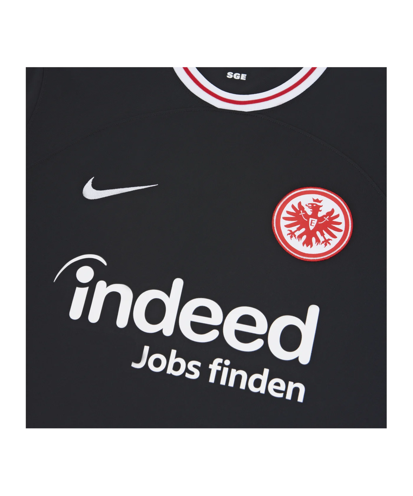 Nike Eintracht Frankfurt Trikot Away 2023/2024 Schwarz F010