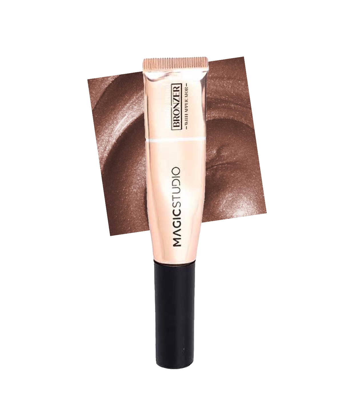 Magic Studio - Esponja Aplicadora Creme Bronzer - Chocolate