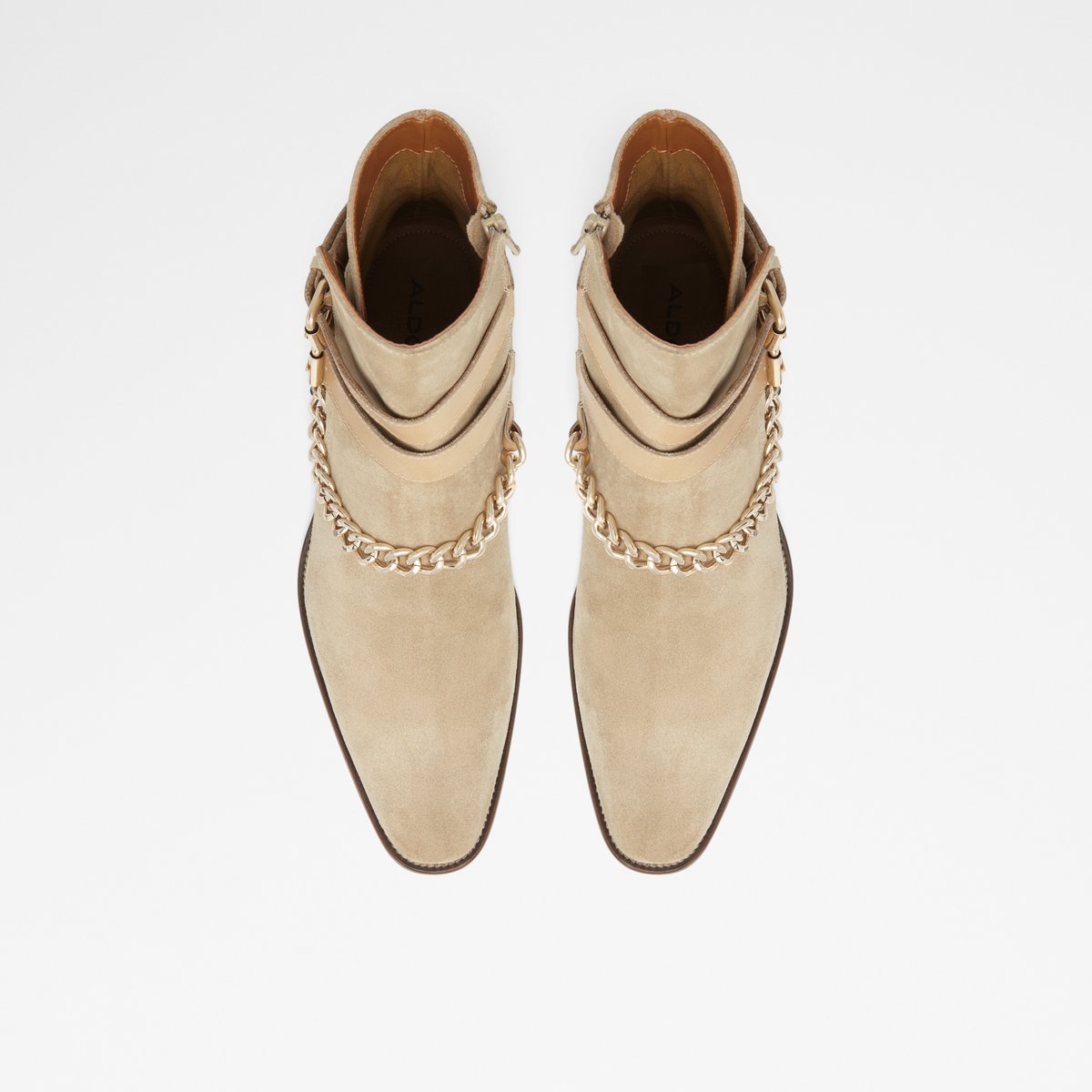 Eolophus Light Beige Men Casual boots