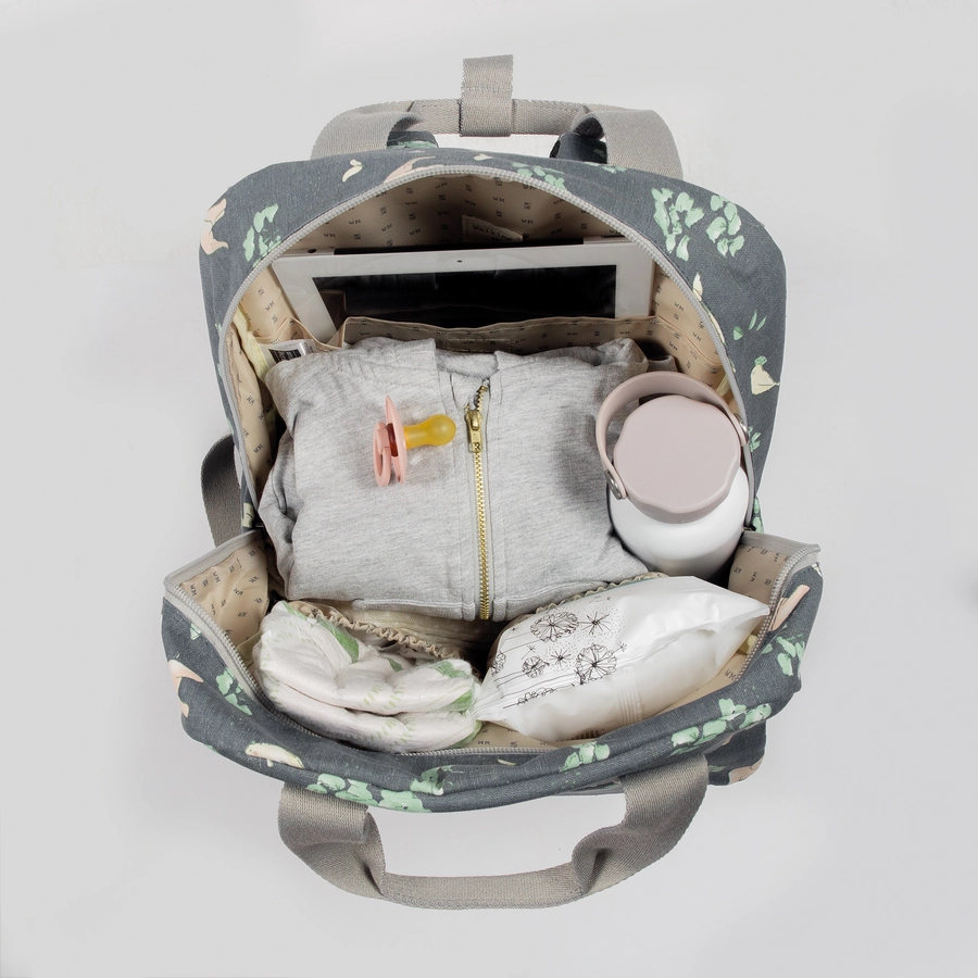 Walking Mum Wickelrucksack Baobab grau