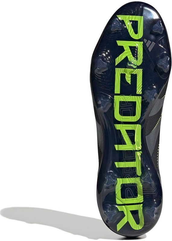 adidas - Predator Pro - Voetbalschoenen - Zwart Donkergrijs Neongeel - Synthetisch