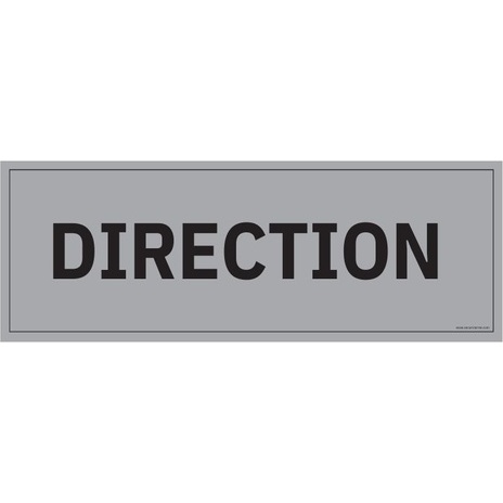 Plaque de porte DIRECTION