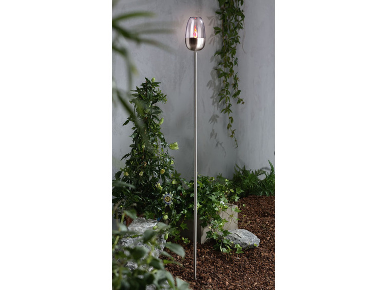 LED-solar fakkel