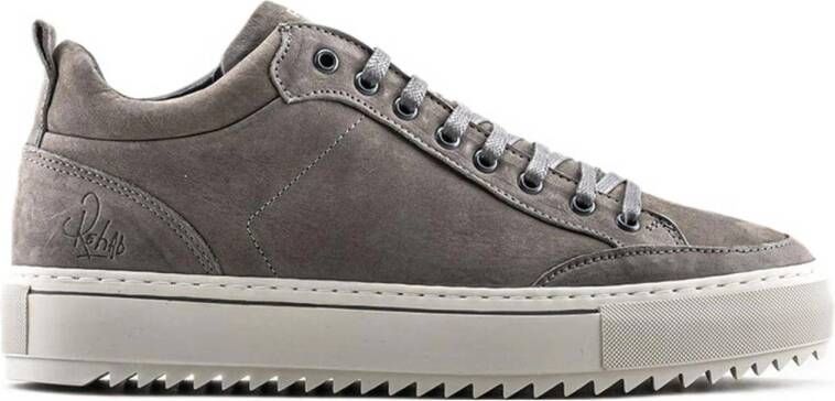 Rehab Footwear Craig Nub | Donkergrijze sneakers