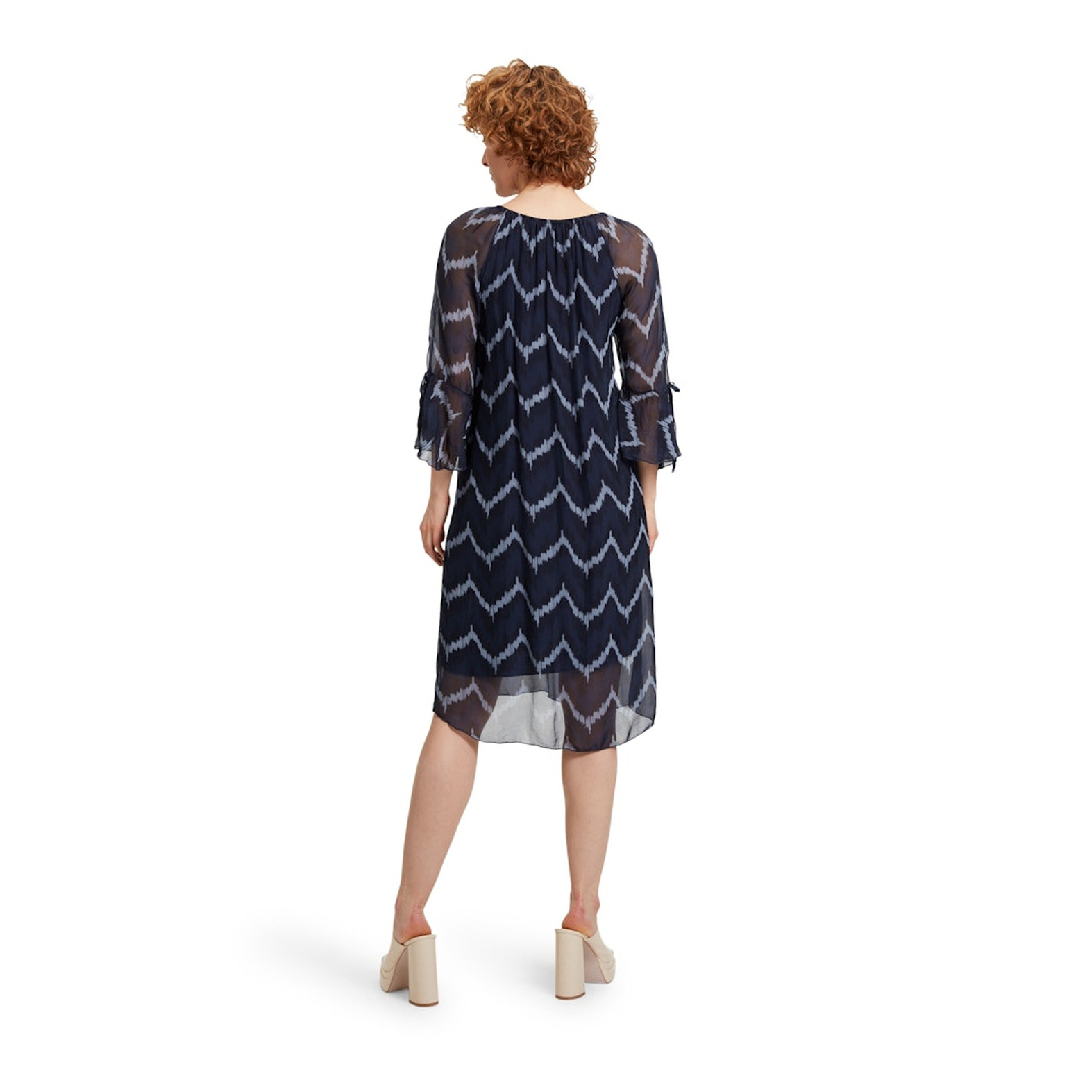 Cartoon Kleid Kurz 3/4 Arm