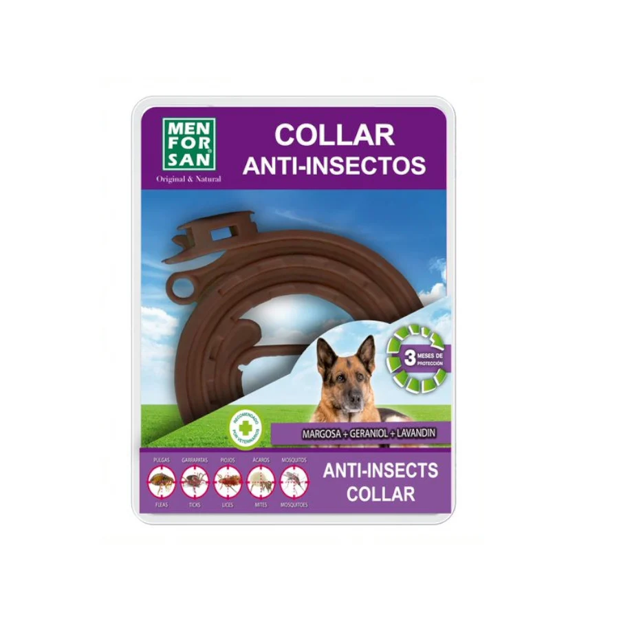Coleira Antiparasita Menforsan para Cães