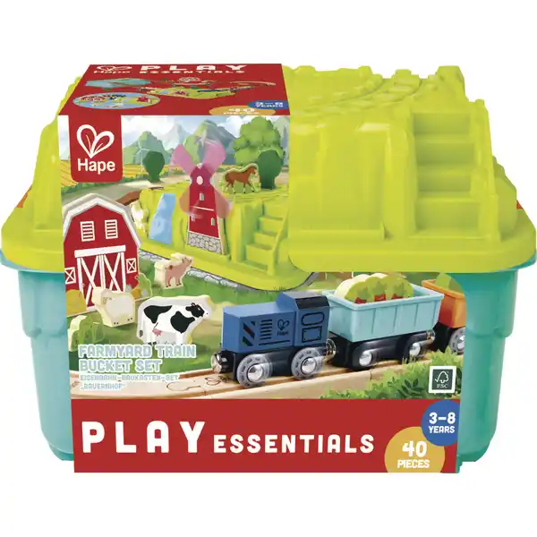 Holz Eisenbahn Set