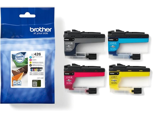BROTHER - Cartouche d'encre LC426VAL Pack 4 cartouches