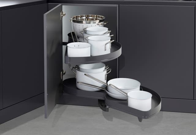 Epoq LeMans Arena Pure højre hjørnekarousel (anthracite)