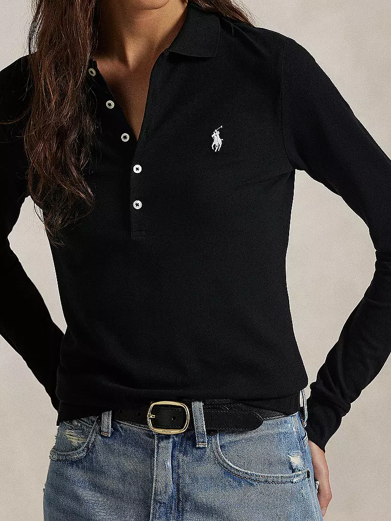 POLO RALPH LAUREN Poloshirt JULIE schwarz