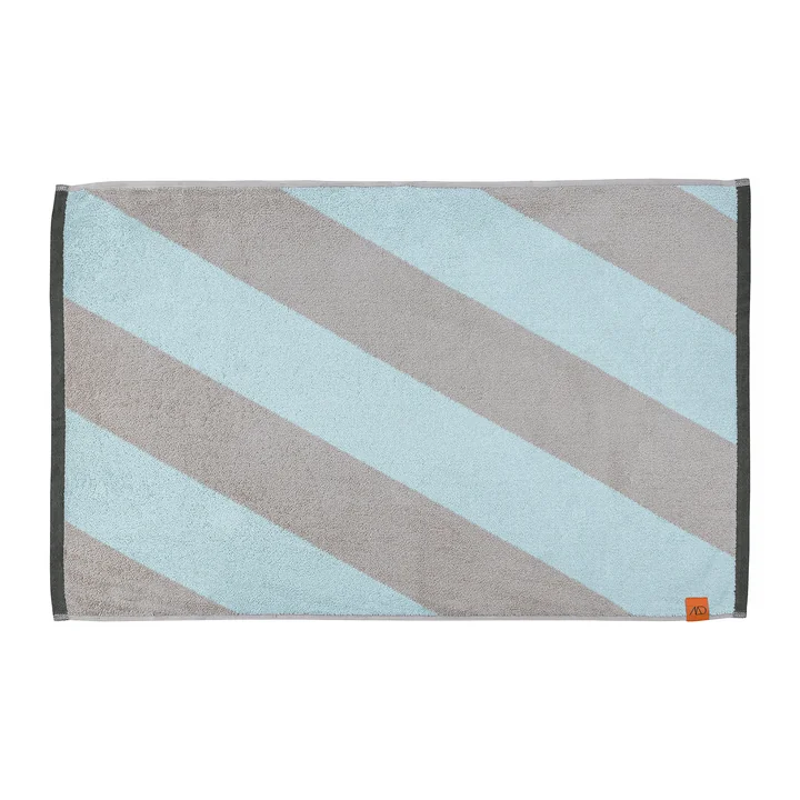 Mette Ditmer - Diagonal Badematte, 50 x 80 cm, mint