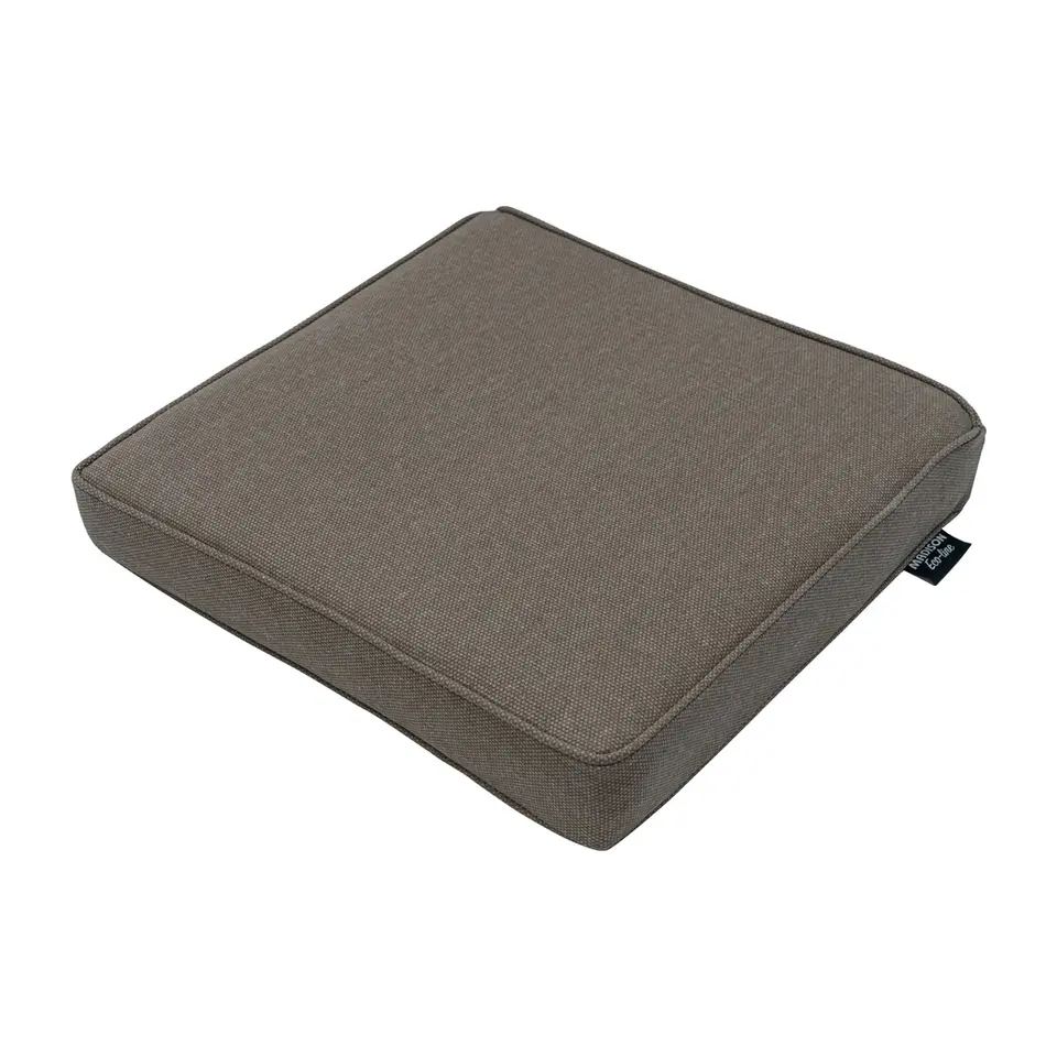 Madison - Zitkussen Taupe canvas eco  - Ca. 40x40 cm - Set van 4