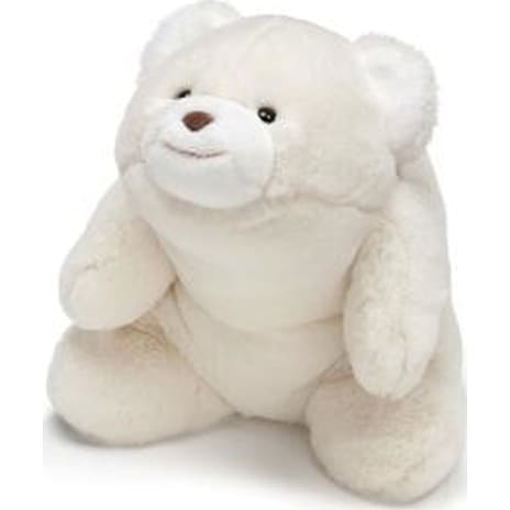 Gund Snuffles plysbamse - hvid