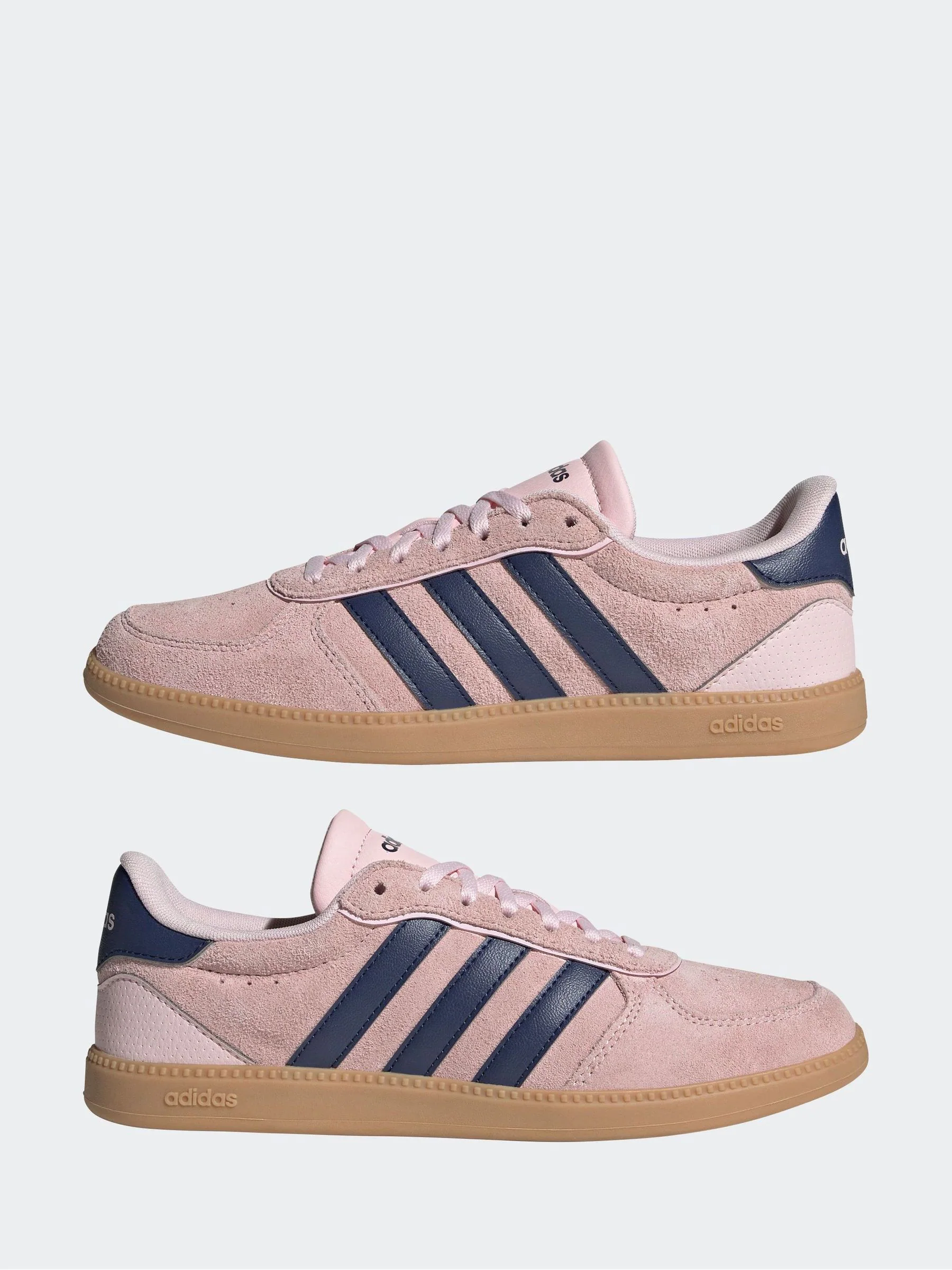 Roze/donkerblauw - adidas Breaknet Sleek sneakers