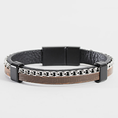 Bracelet Noir Marron