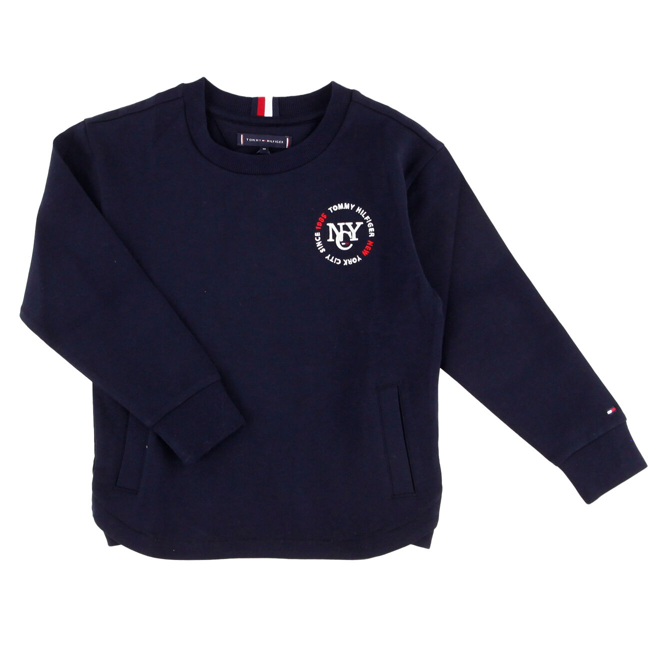 Tommy Hilfiger Sweat col rond Logo bleu