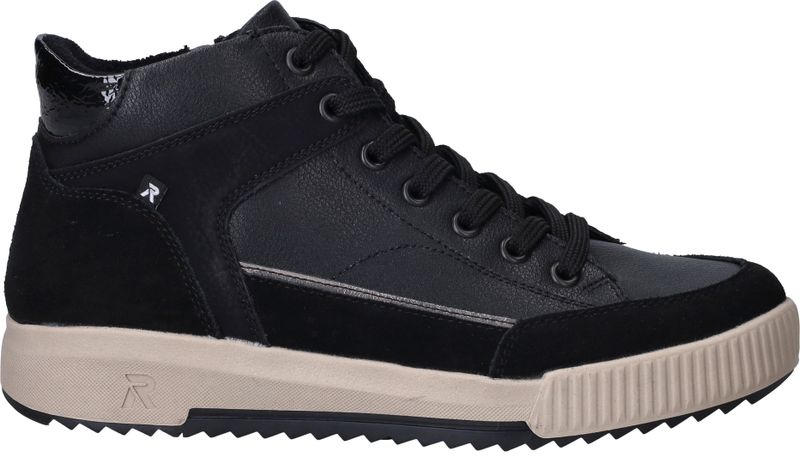 Rieker Sport Veterschoenen Zwart Dames