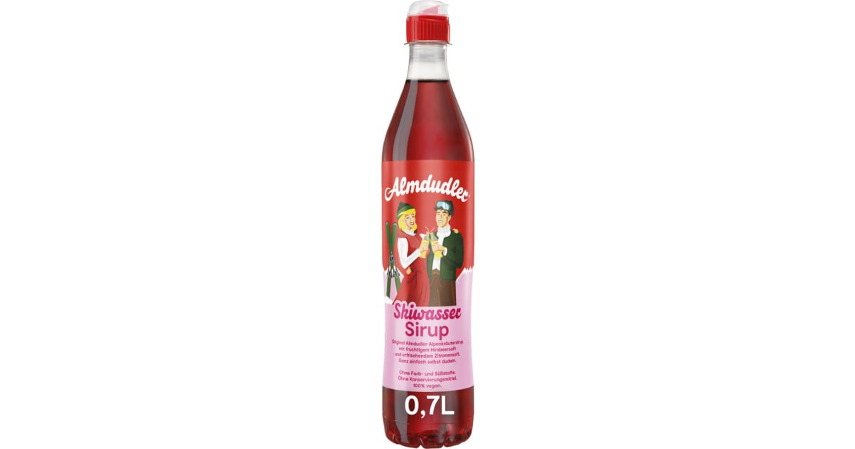 Almdudler Skiwasser Sirup 0,7 Liter (Einweg)