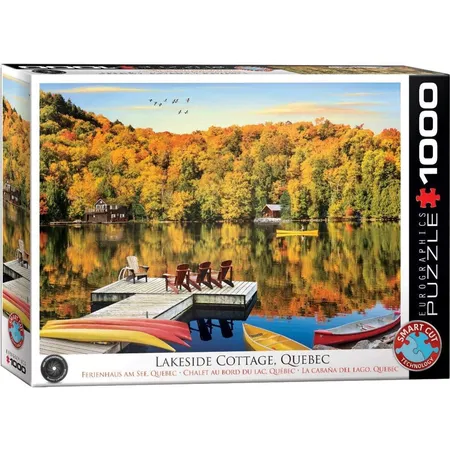 Eurographics Ferienhaus am See, Quebec 1000 Teile
