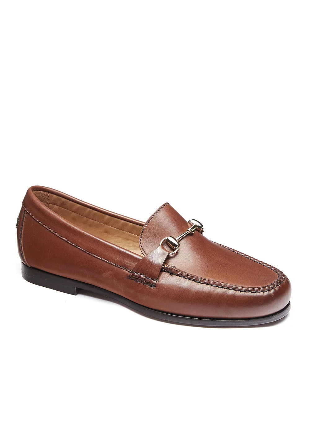 MOCASSIN MORSETI MOC CUIR MARRON