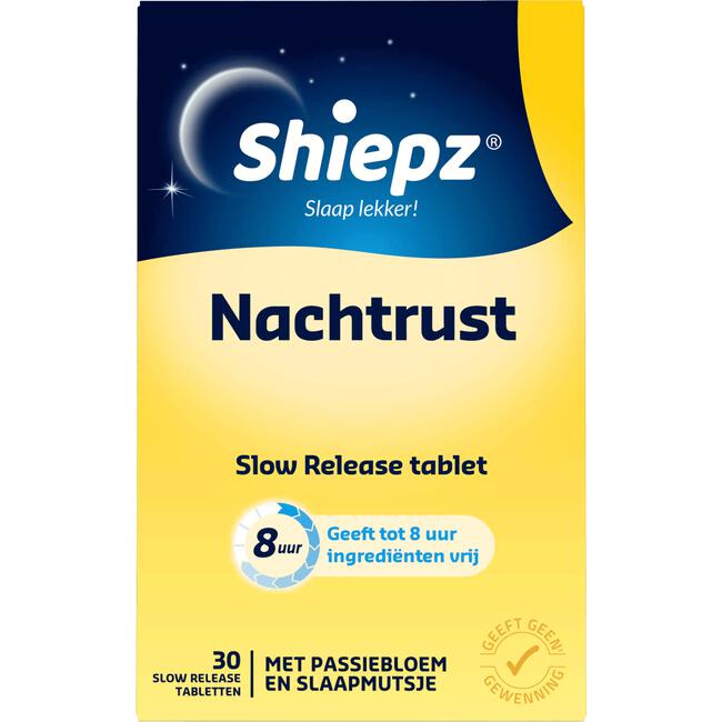 Shiepz Nachtrust 8 uur 30 tabletten