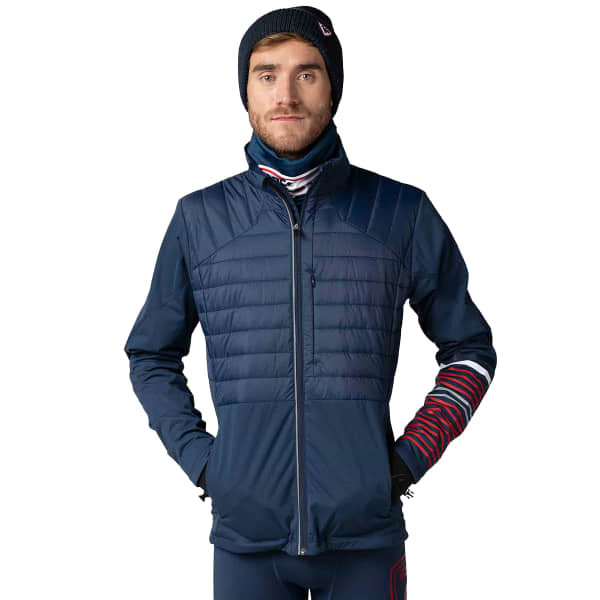 Veste ski de fond ROSSIGNOL POURSUITE WARM JKT DARK NAVY