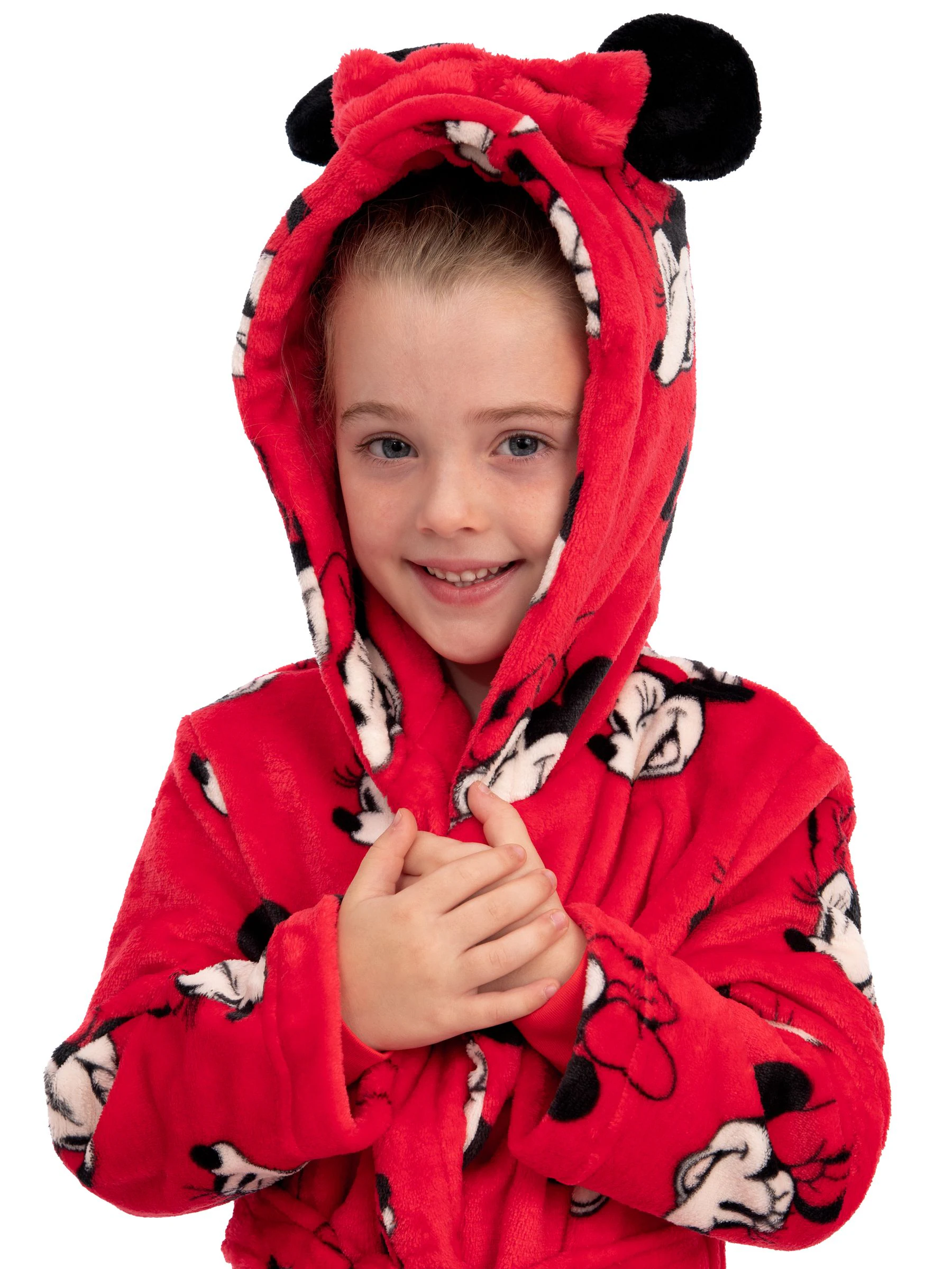 Character Disney Minnie Mouse Dressing 3D Ears And Bow Gown