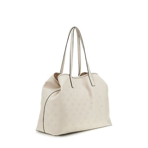 Guess Vikky II 2In1 Tote Bag, Stone Logo
