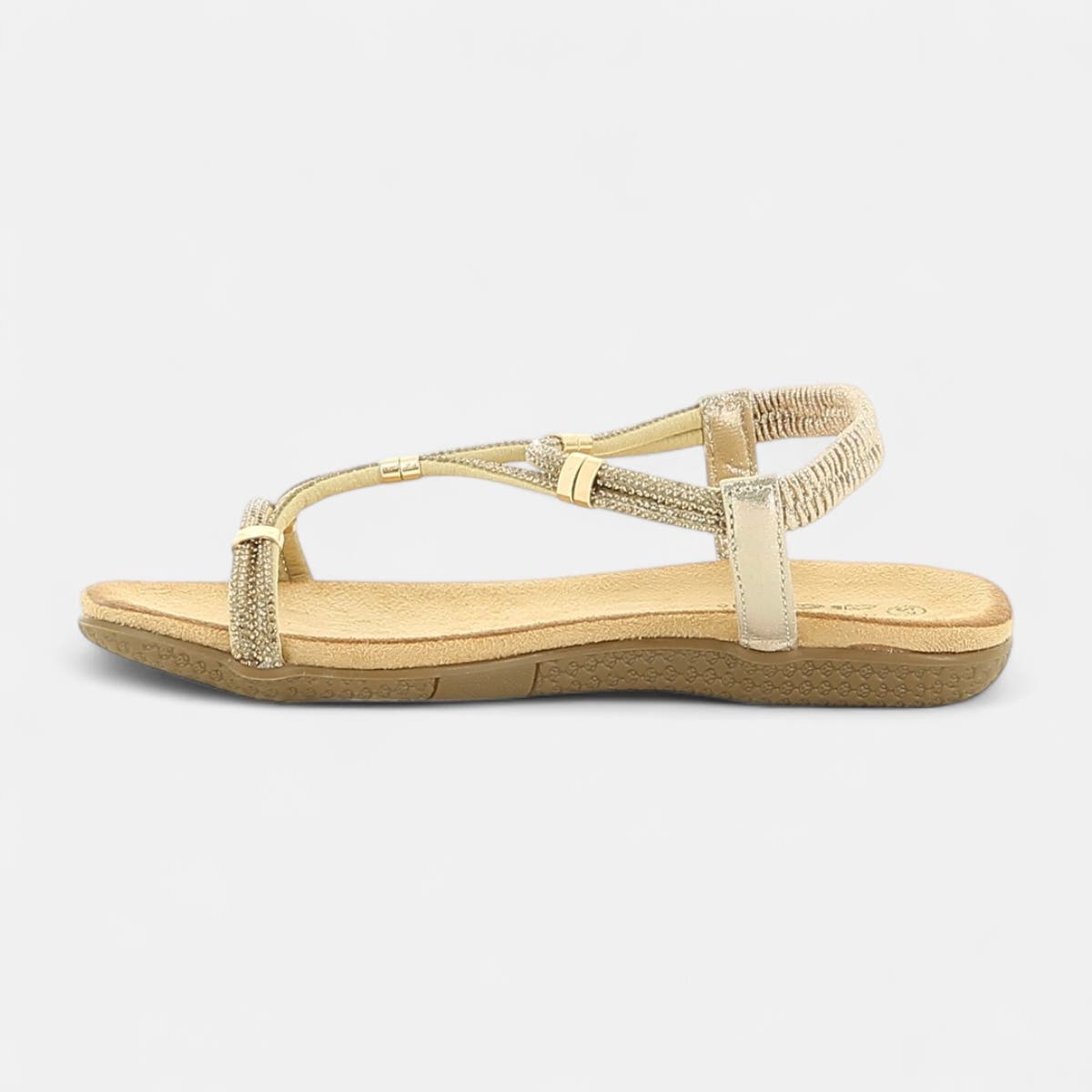 Sandales Femme or