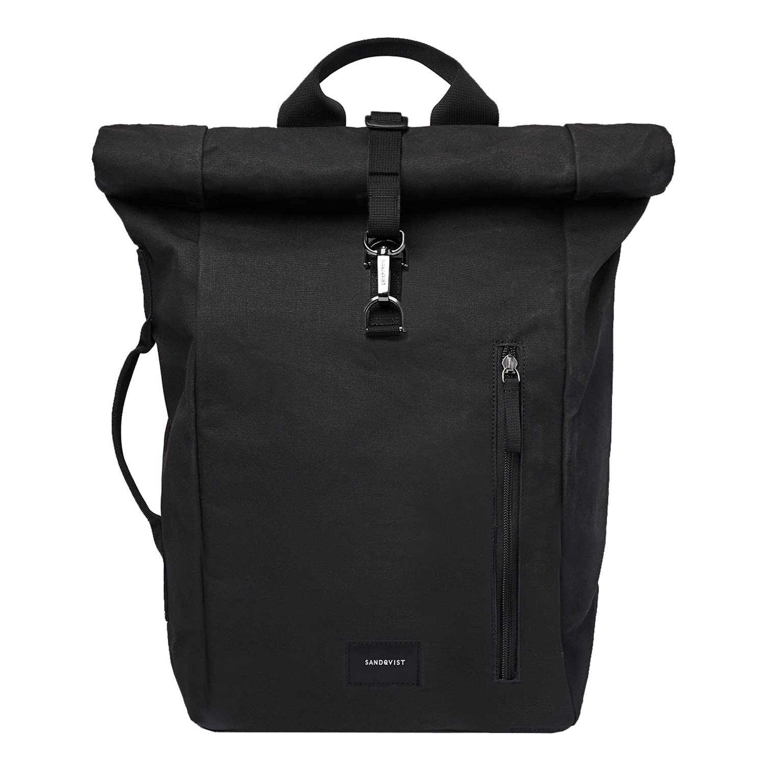 Sandqvist Dante Vegan black with black webbing