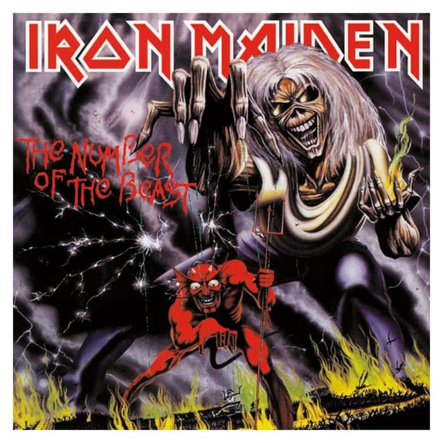Iron Maiden ‎– The Number Of The Beast (LP)