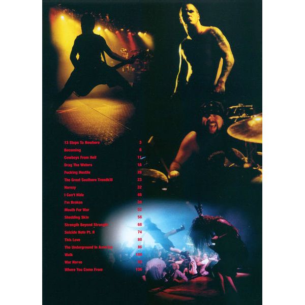 Alfred Music Publishing Pantera: Bass Anthology